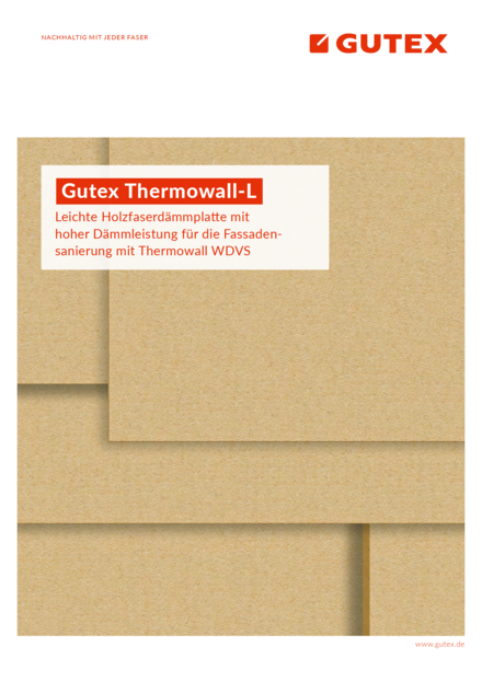 Gutex Thermowall-L - Produktflyer