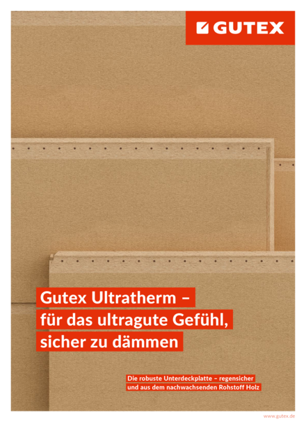 Gutex Ultratherm - Salesfolder